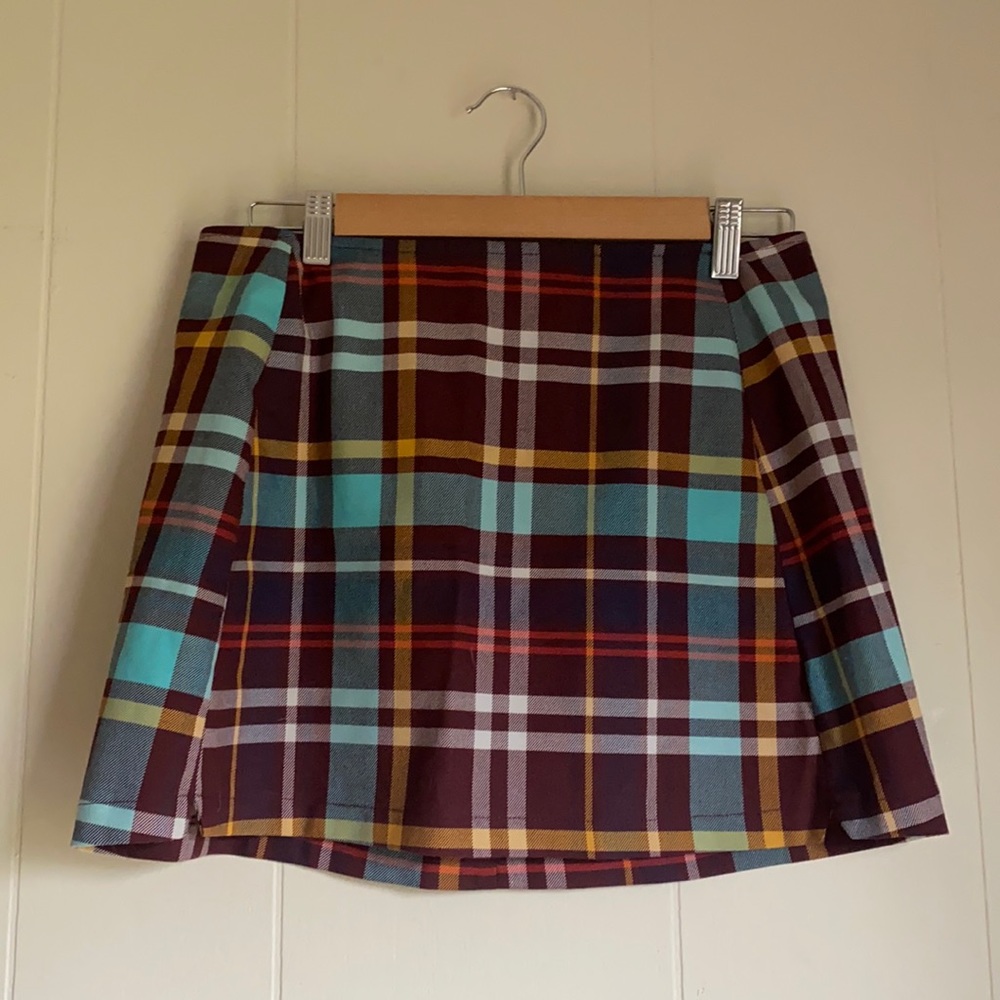 Plaid, Urban Outfitters, Mini-Skirt, Medium
